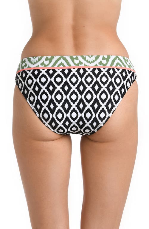 Shop La Blanca Banded Bikini Bottoms In Black