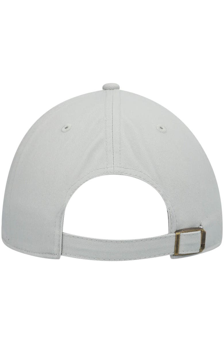 '47 Women's '47 Pewter Tampa Bay Buccaneers Miata Clean Up Primary Adjustable Hat, Alternate, color, Gray