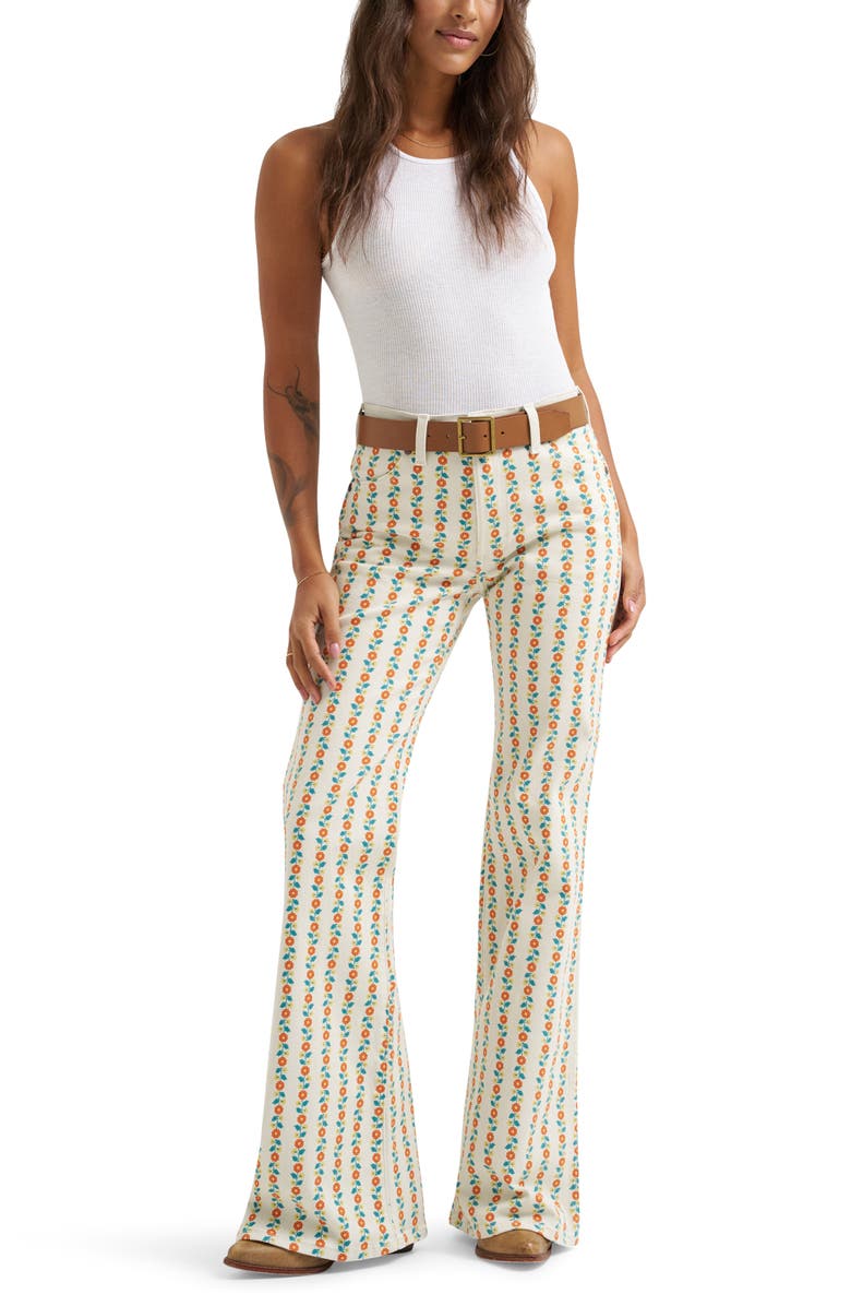 Wrangler Western Wide Leg Jeans, Alternate, color, 