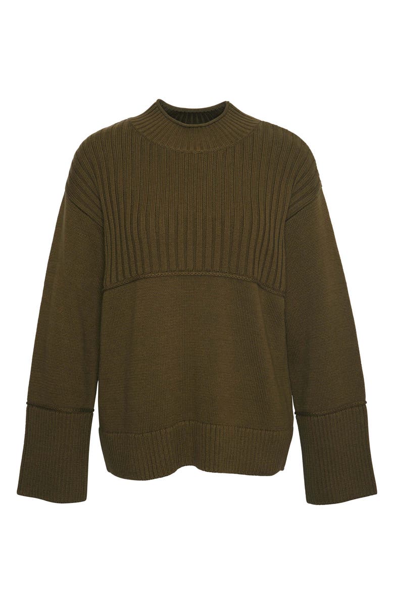 Barbour Andi Mock Neck Sweater, Alternate, color, 