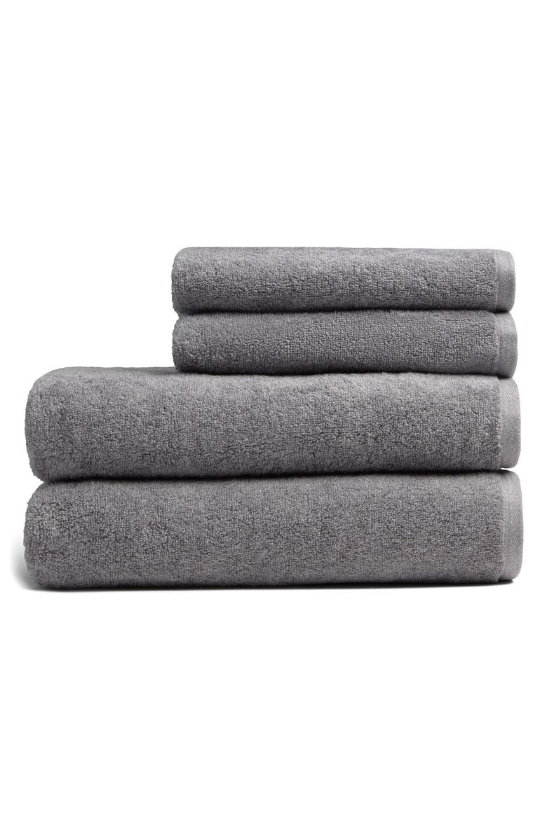 Parachute Featherweight Plush Organic Cotton Blend Towel, Main, color, 