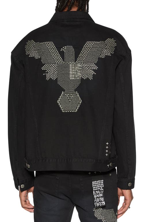 KSUBI KSUBI OH G REPLICA EAGLE DENIM JACKET