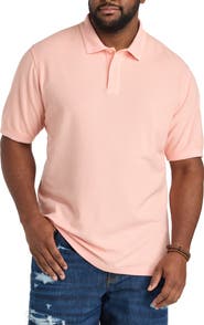 True Nation by DXL Big & Tall Garment-Dyed Polo Shirt