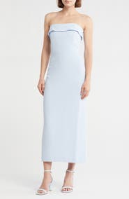 Veronica Beard Absol Strapless Body-Con Dress