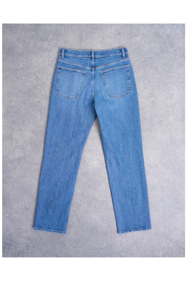 Orson Mid Rise Straight Leg Jeans, Alternate, color, VINTAGE BLUE