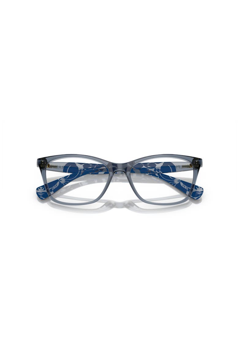 52mm Cat Eye optical glasses, Alternate, color, Blue