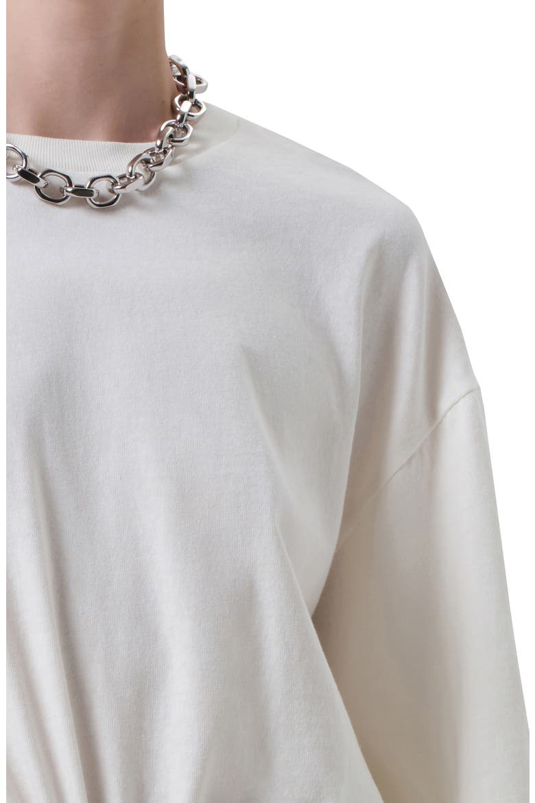 Amelia Cotton T-Shirt, Alternate, color, PASHMINA OFF WHITE