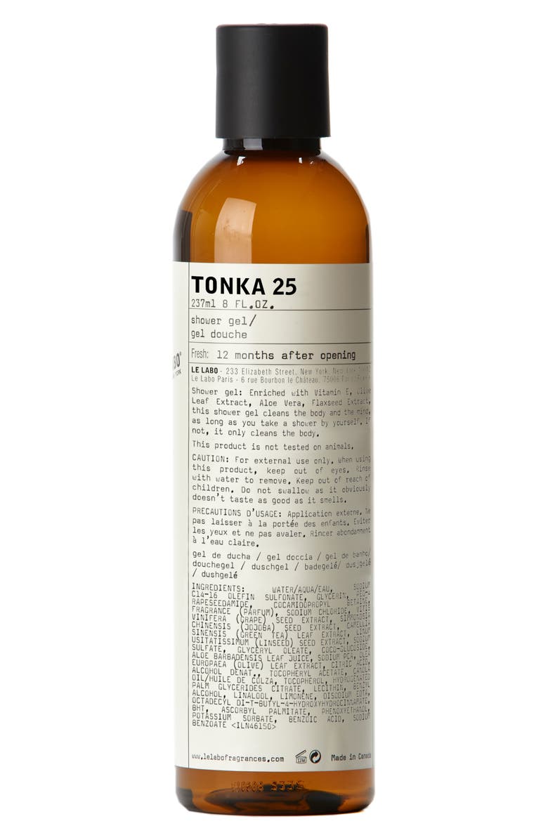 Le Labo Tonka 25 Shower Gel, Main, color,