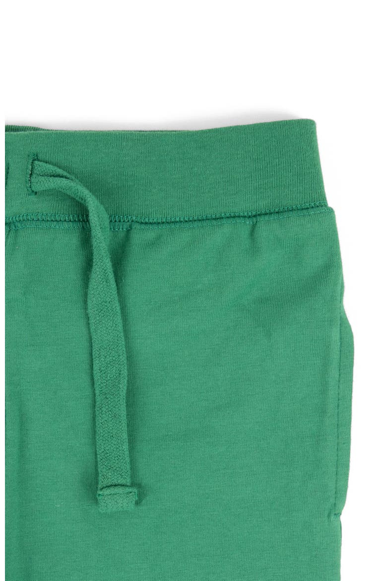 Kids 100% Cotton Lightweight Jogger Pants, Alternate, color, GREEN