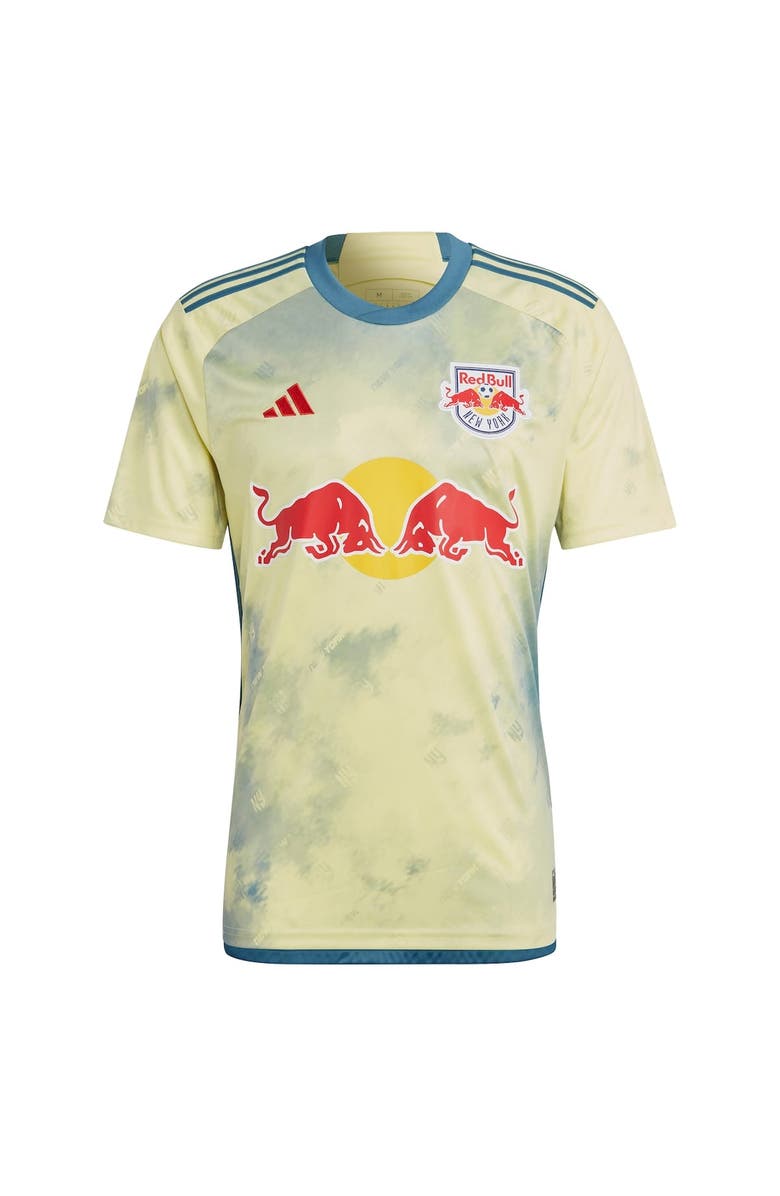 adidas Men's adidas Emil Forsberg Yellow New York Red Bulls 2024 Daniel Patrick Kit Replica Player Jersey, Alternate, color,