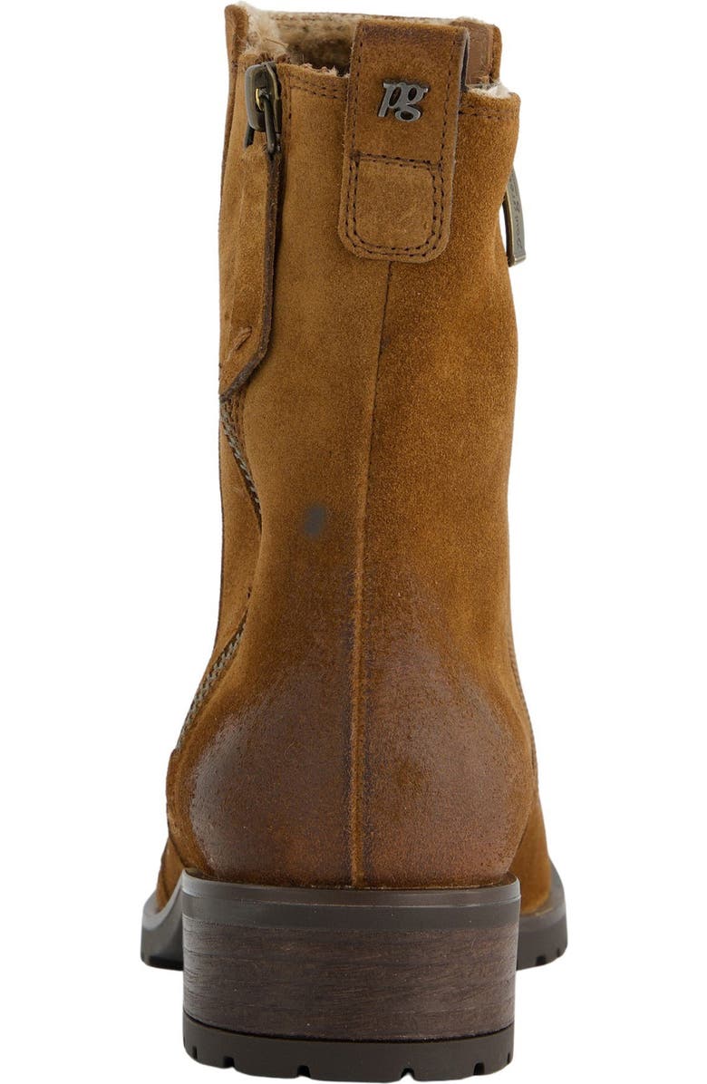 Paul Green Cheyenne Faux Fur Lined Bootie, Alternate, color, Toffee Soft Suede