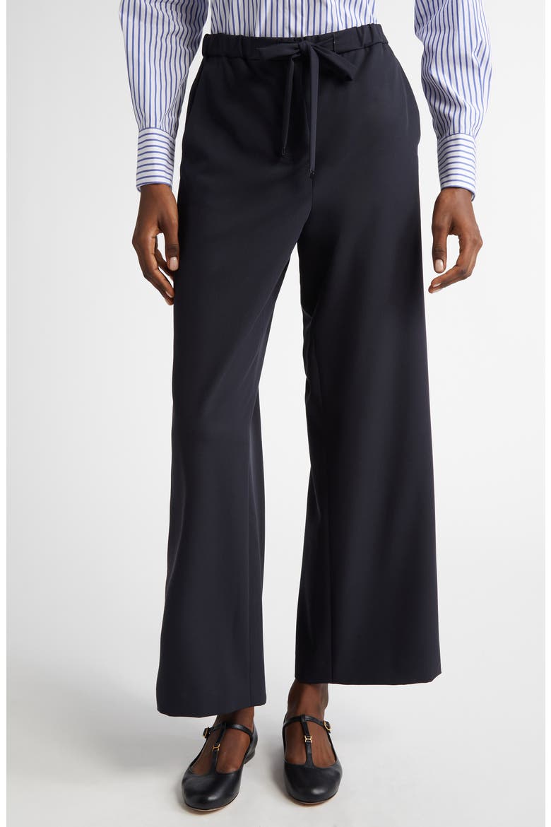 Argenta Drawstring Virgin Wool Ankle Pants, Main, color, ULTRAMARINE
