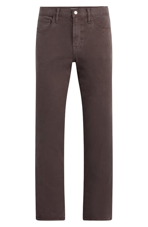 Joe's The Brixton Twill Chinos In Brown
