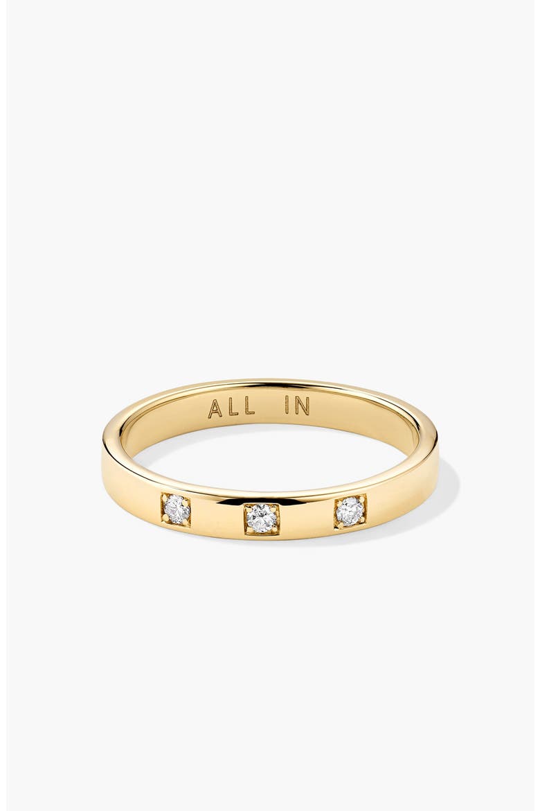 Diamonds Band Ring, Alternate, color, Yellow Gold
