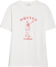 McQueen Skeleton Graphic T-Shirt