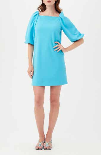 Trina Turk Symphone Puff Sleeve Shift Dress