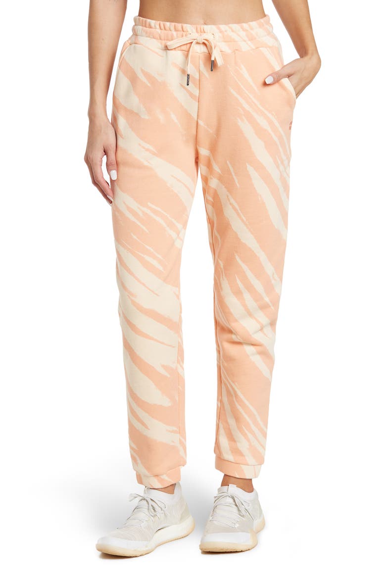 Essential Pocket Joggers, Main, color, NECTARINE ORANGE TIE DYE