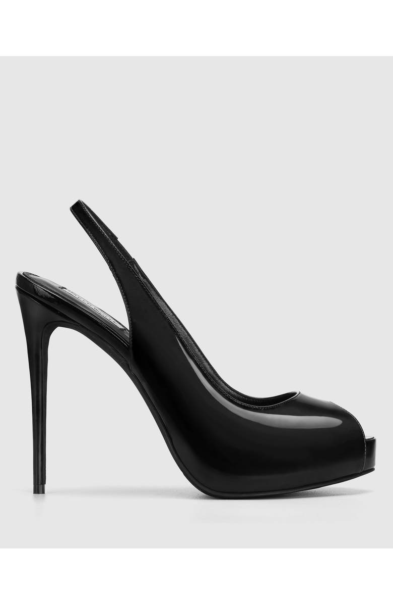 Naked Wolfe River Heels, Alternate, color, Black