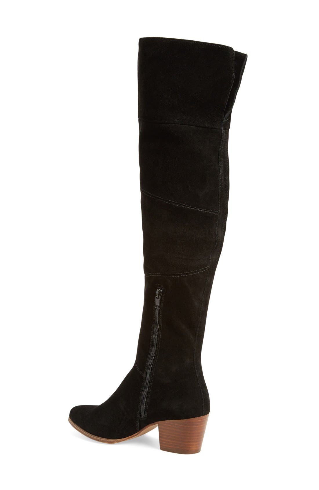 Sole Society Melbourne Over the Knee Boot, Alternate, color, 