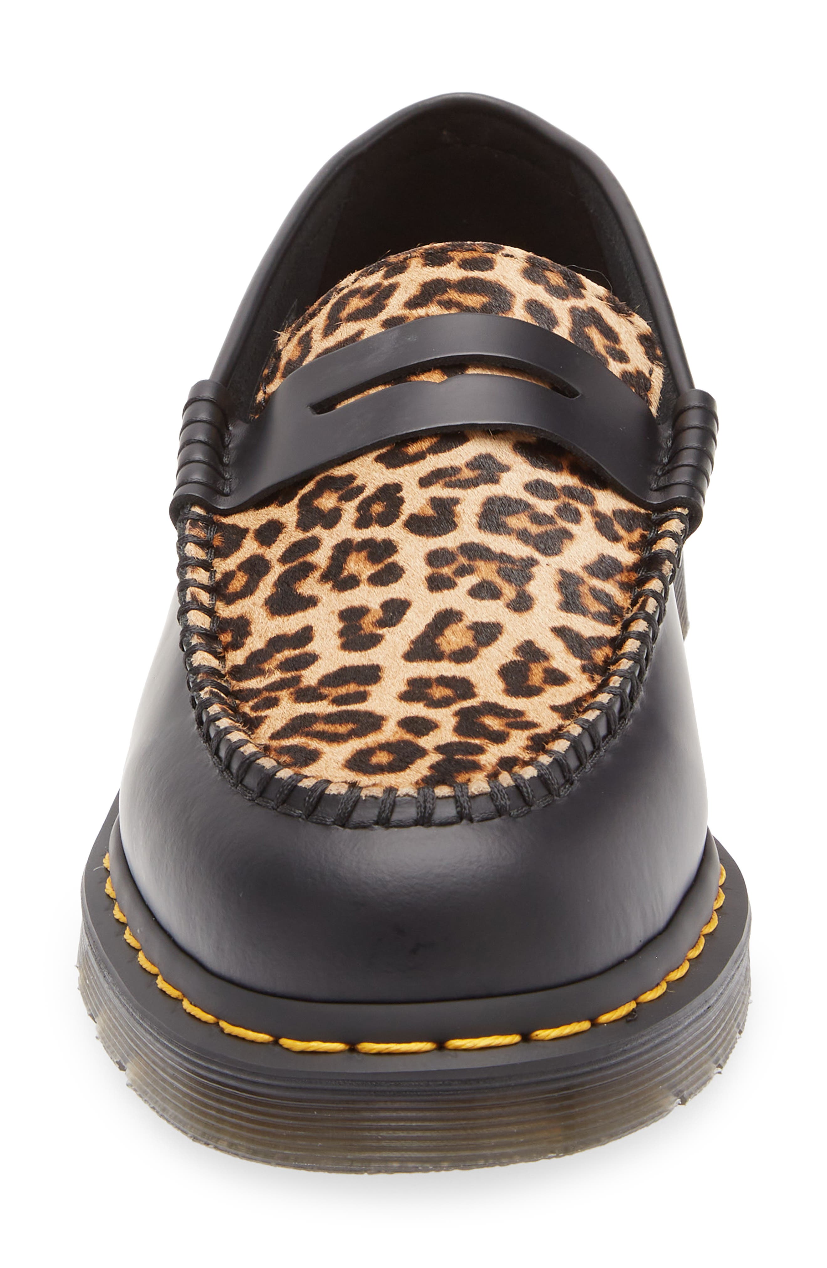 Dr. Martens Penton Loafer, Alternate, color, Black/Leopard