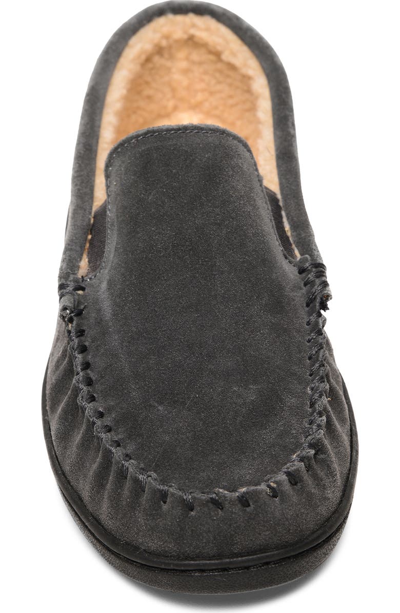 Minnetonka Everyday Moccasin Slipper, Alternate, color, Charcoal