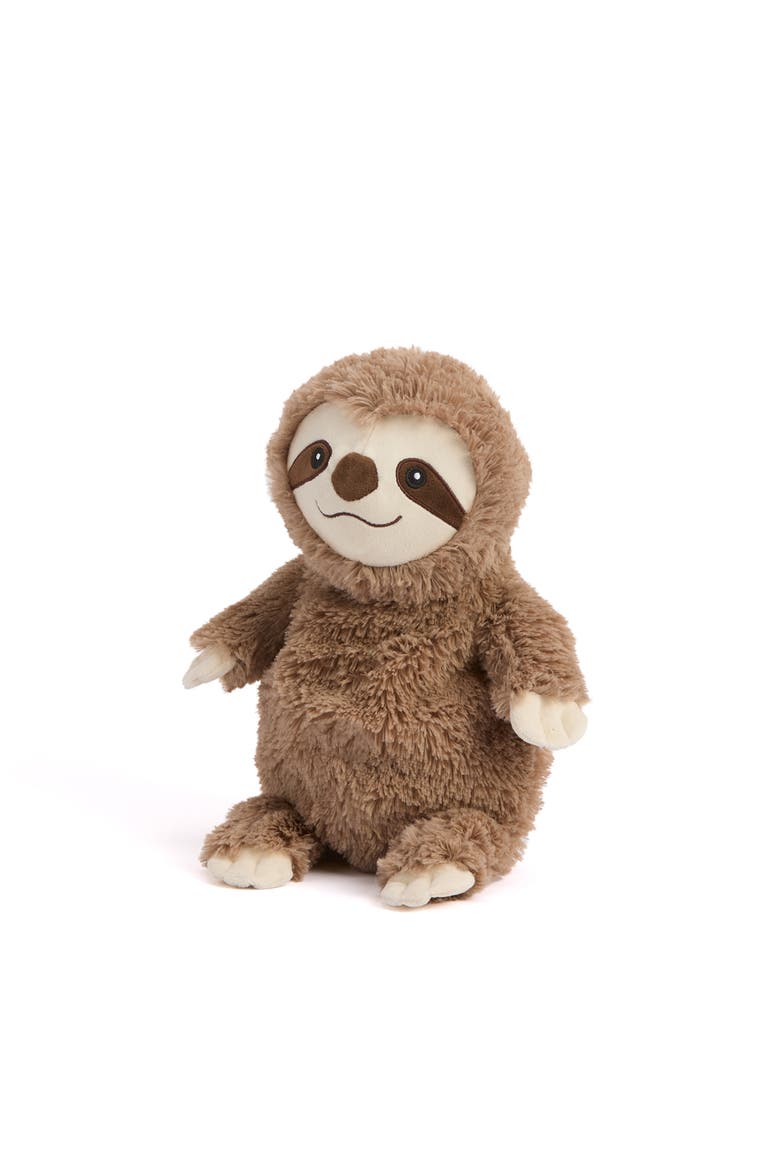 Sloth Pet Toy Warmies, Main, color, Medium Brown