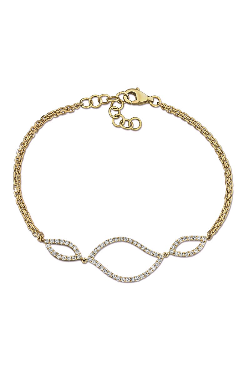 Diamond Bracelet 14k Yellow Gold, Main, color, 14k Yellow Gold