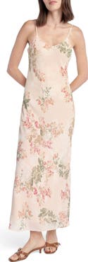 Favorite Daughter The Favorite Floral Georgette Slipdress
