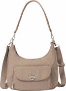 BAGGALLINI Coastal Flip Lock Half Moon Bag