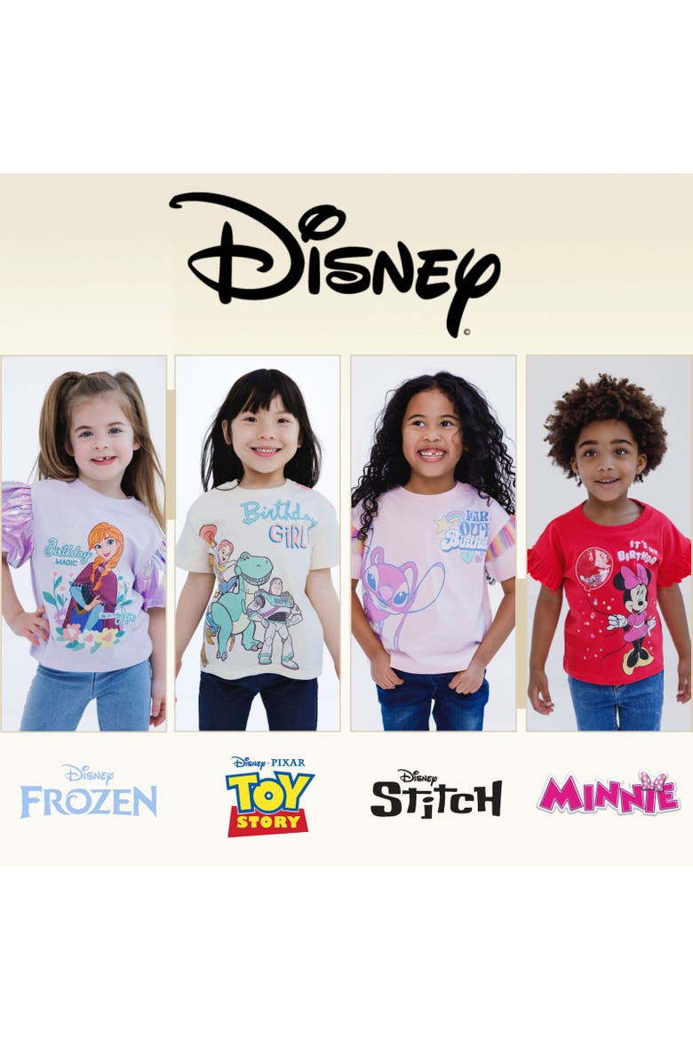 Toy Story Birthday Graphic T-Shirt, Alternate, color, Woody Buzz White