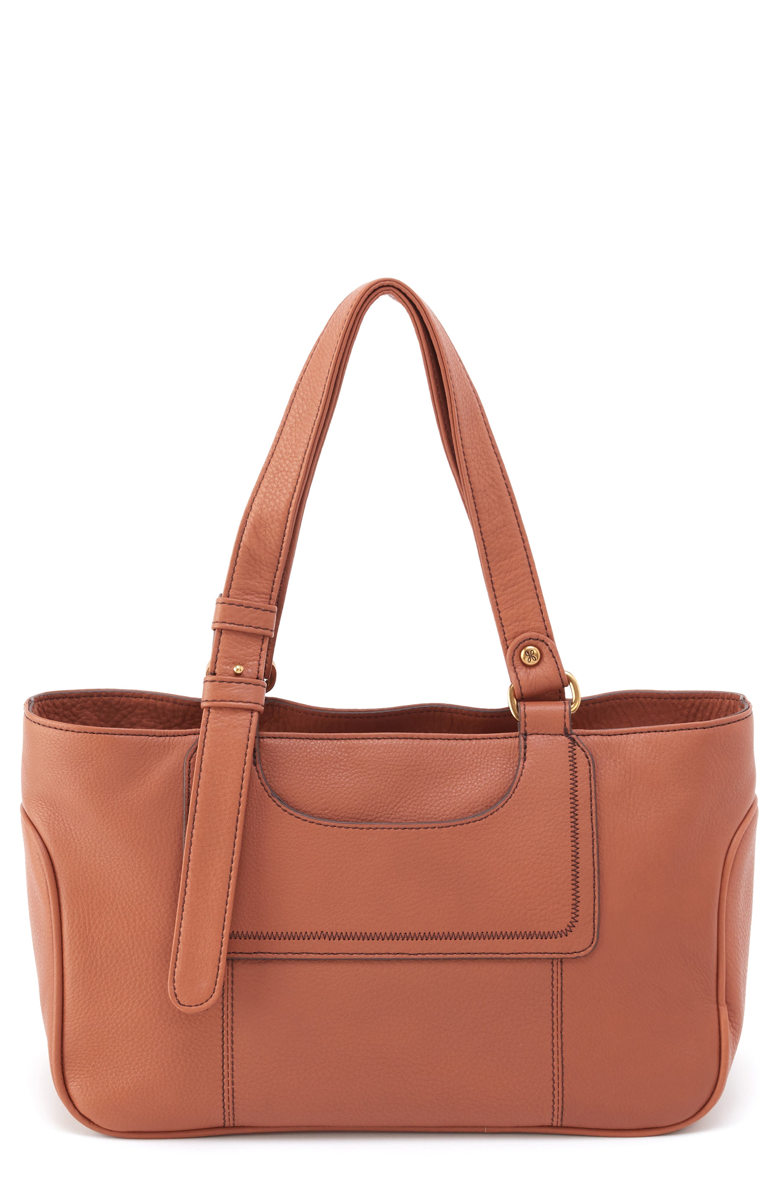 HOBO Autry Leather Satchel, Main, color, 