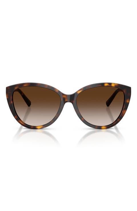 56mm Cat Eye Sunglasses