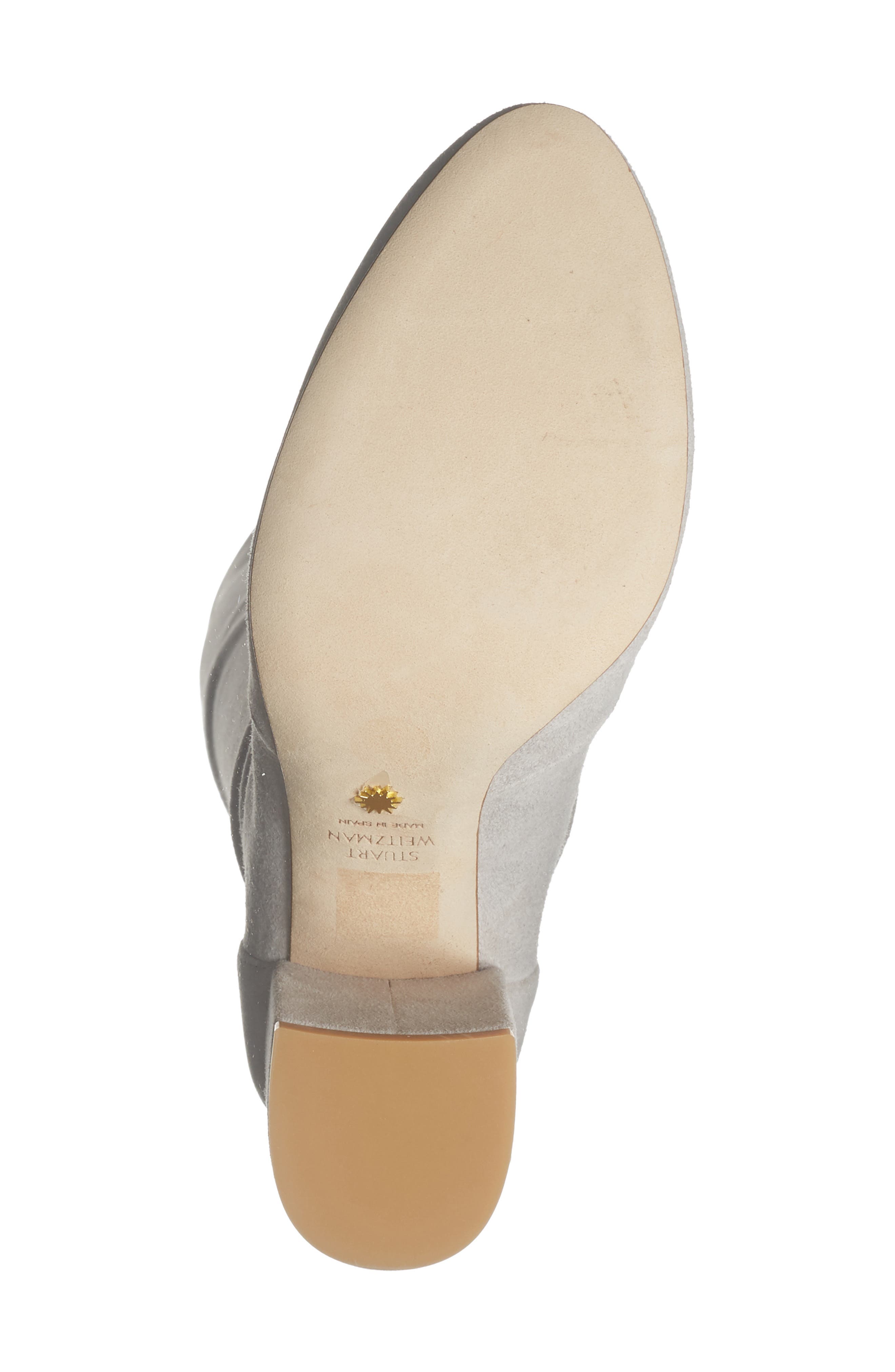 Stuart Weitzman Tuliana 85 Slouch Knee High Boot, Alternate, color, Perla