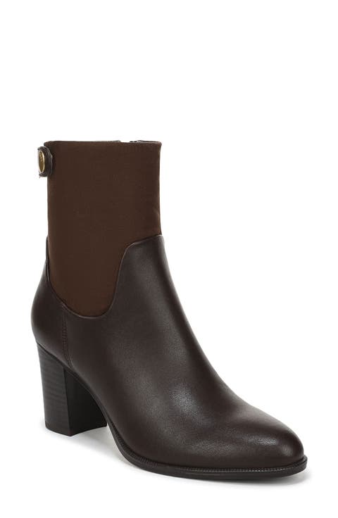 Ronnie Faux Leather Bootie