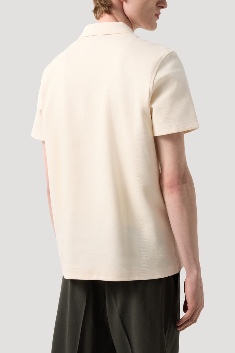 Salvo Polo Shirt, Alternate, color, Cream
