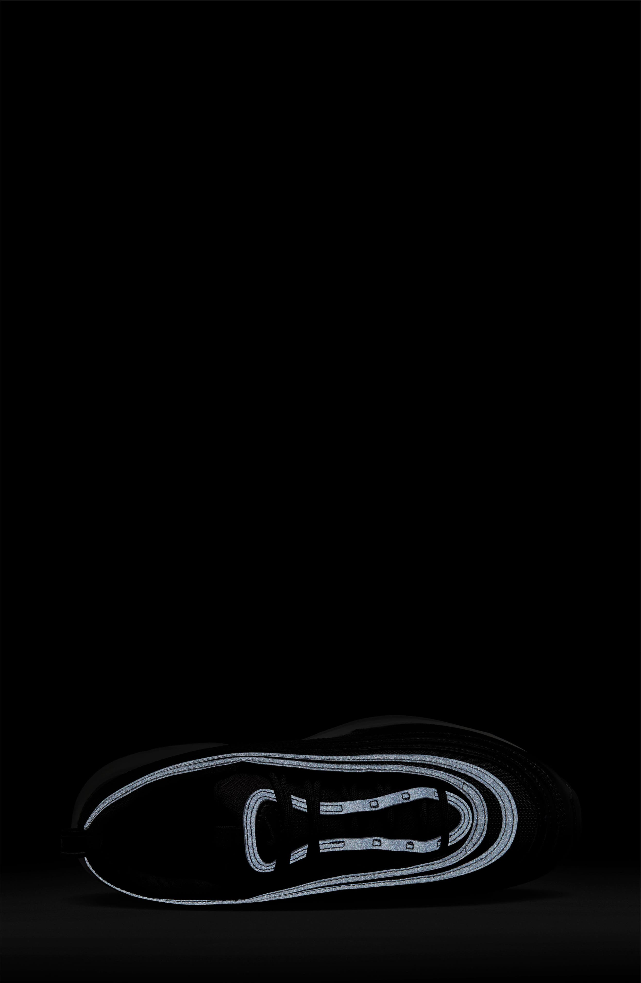 Air Max 97 Sneaker, Alternate, color, BLACK/ WHITE/ DARK GREY