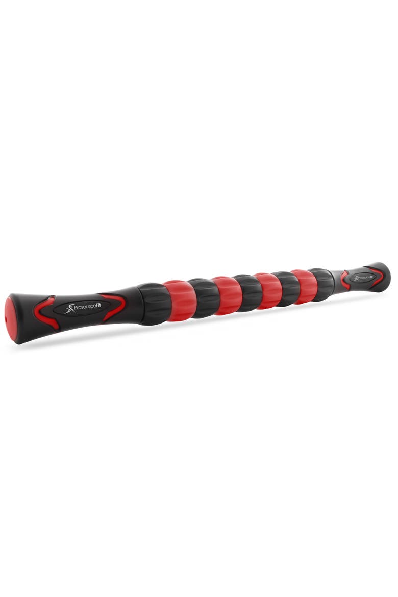 Massage Stick Roller, Main, color, Black/Red