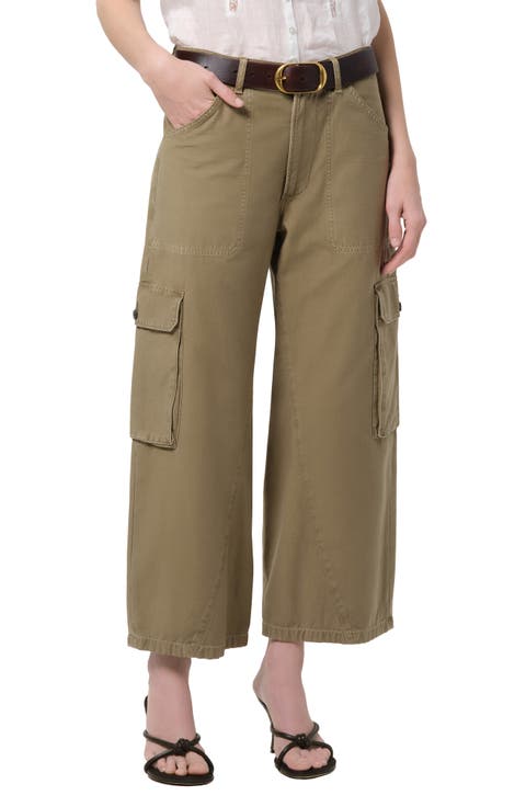Thassos Twisted Seam Ankle Utility Pants