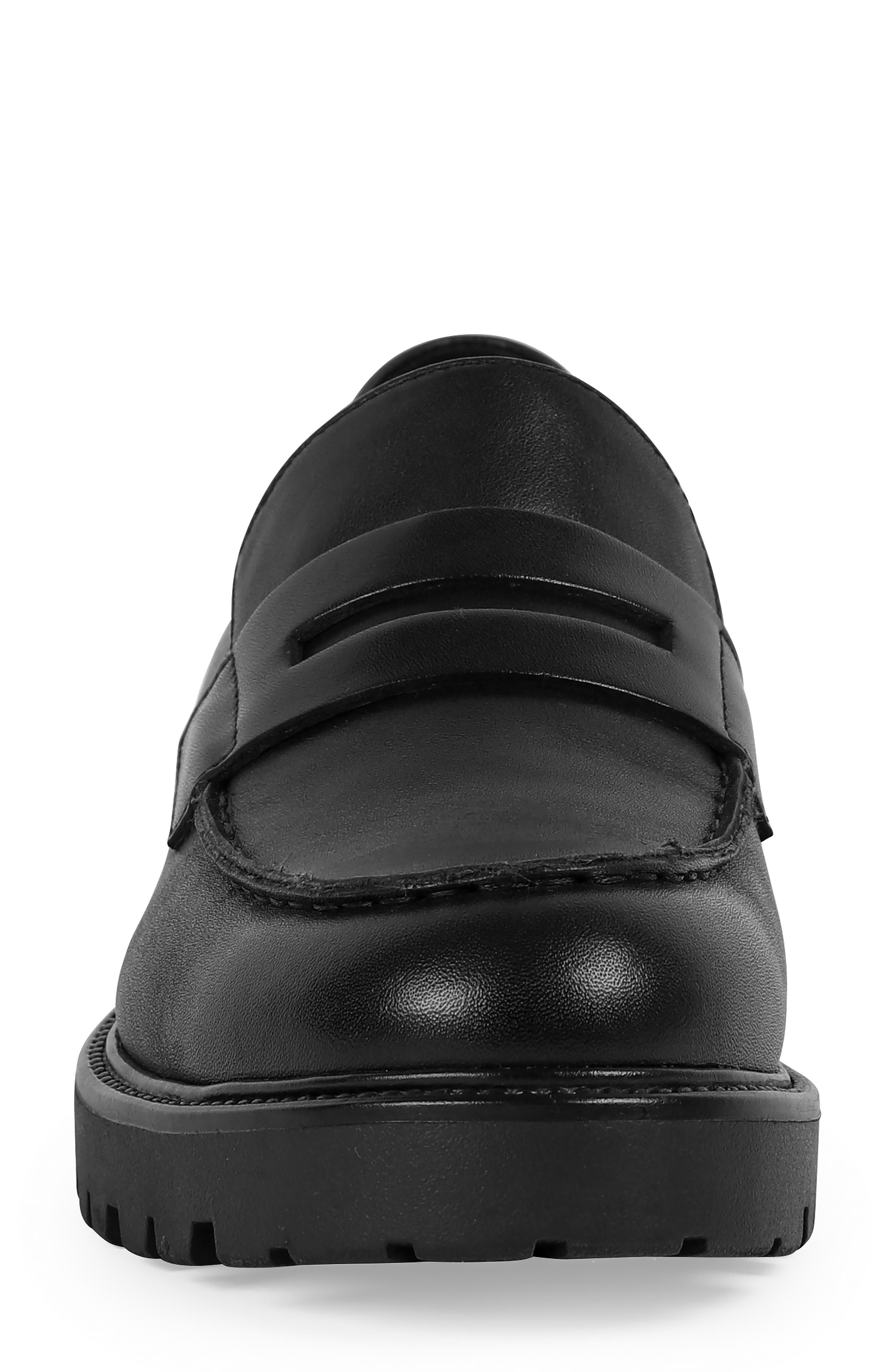 Kenova Loafer, Alternate, color, BLACK/ BLACK LEATHER