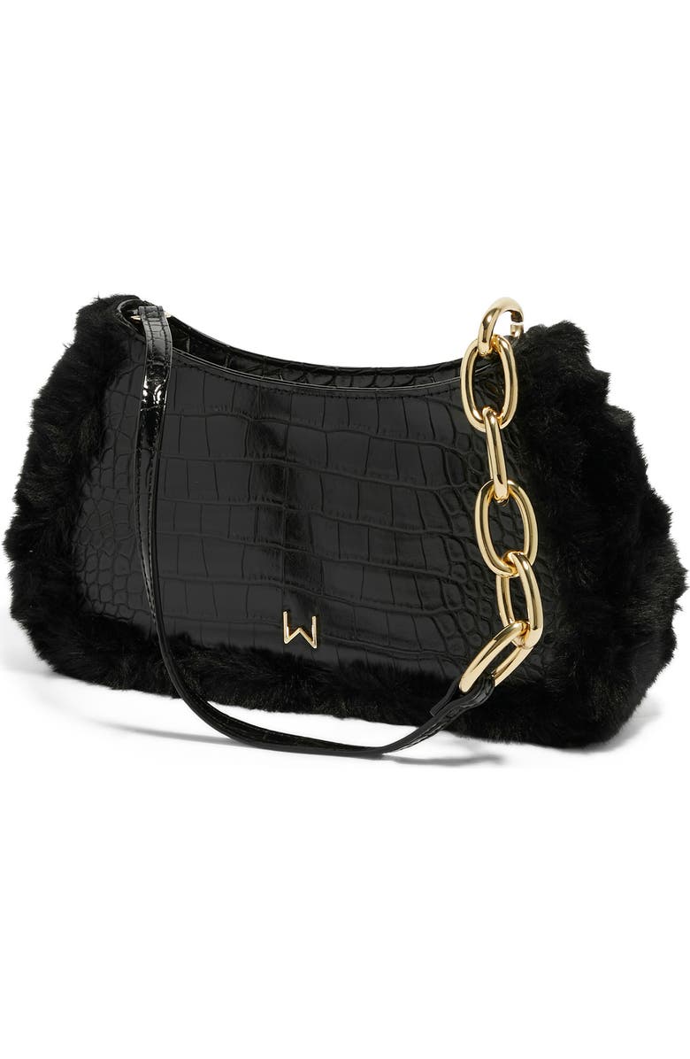 HOUSE OF WANT Newbie Vegan Leather Shoulder Bag, Alternate, color,