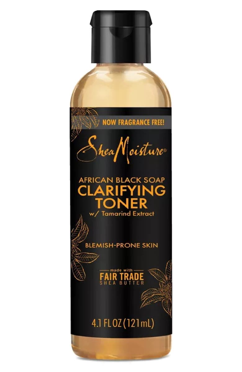 SHEA MOISTURE African Black Soap Problem Skin Toner with Tamarind Extract - 4.2 fl. oz., Main, color,