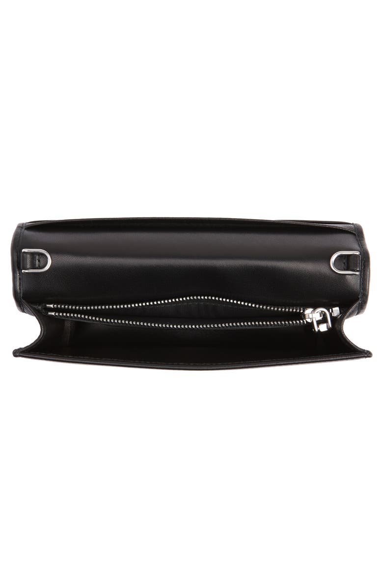 Miu Miu Matelassé Leather Wallet on a Chain, Alternate, color,