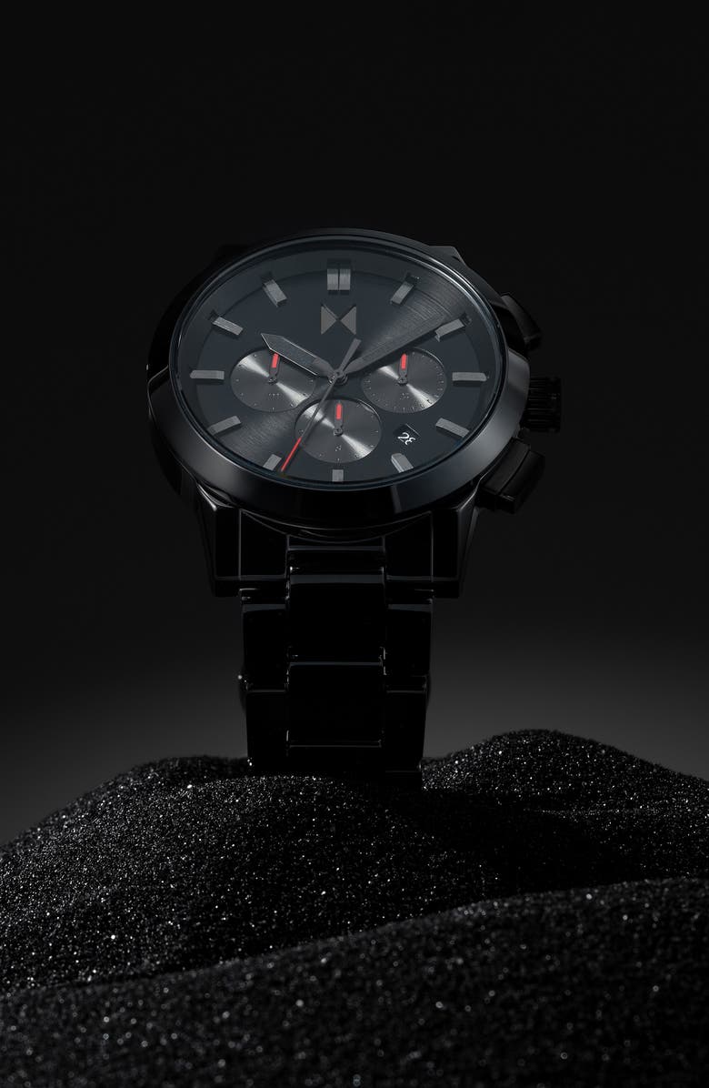 MVMT Chrono II Chronograph Ceramic Bracelet Watch, 44mm, Alternate, color, 