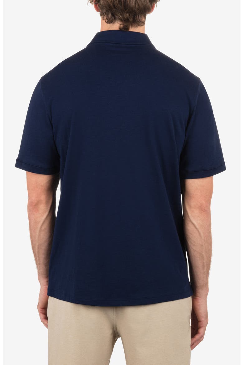 Icon Slub Polo, Alternate, color, OBSIDIAN