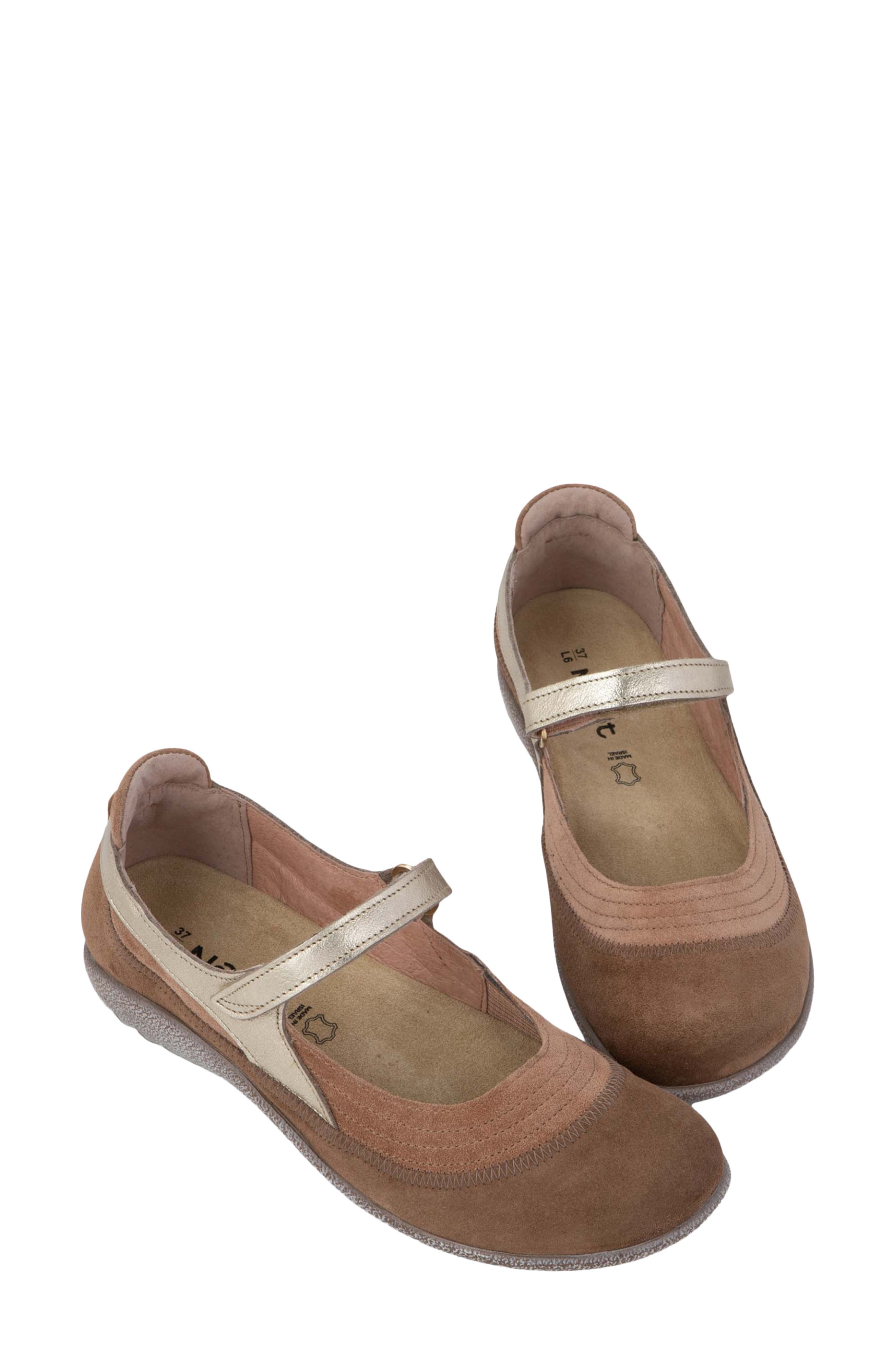 Kire Mary Jane Flat, Alternate, color, ROSEWOOD SUEDE COMBO