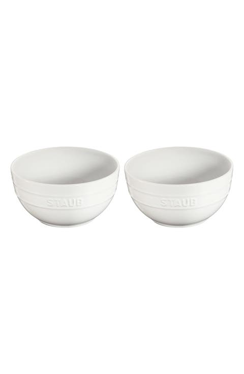 Ceramic 2-Piece Large Universal Bowl Set