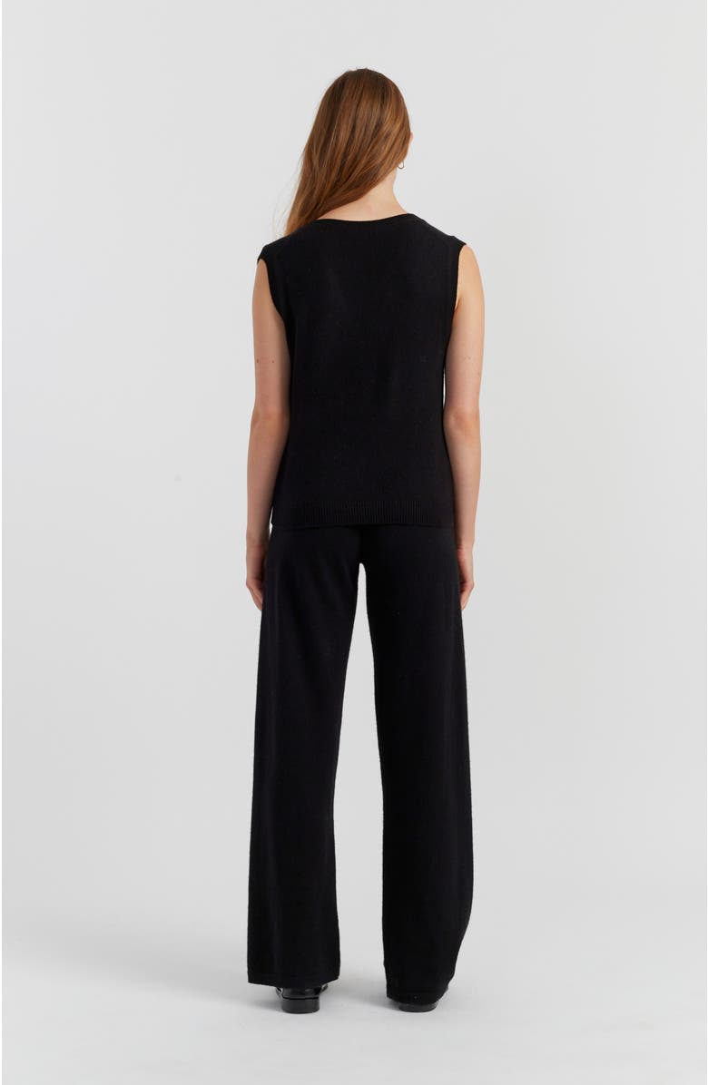 Chinti 
Parker Cloud Cashmere Tank, Alternate, color, Black