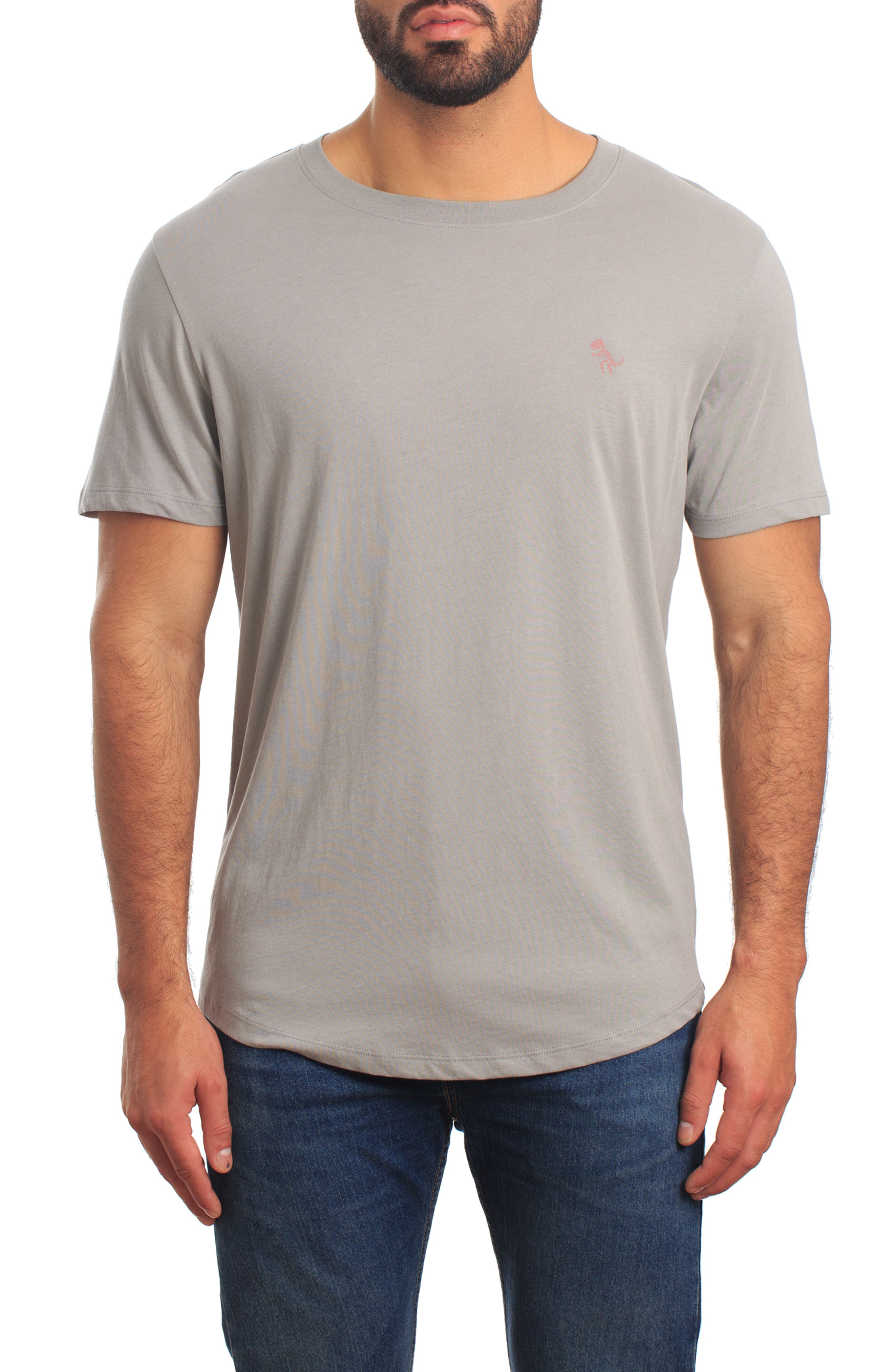 Jared Lang T-Rex Embroidered T-Shirt
