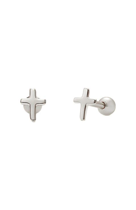 Cross Stud Earrings
