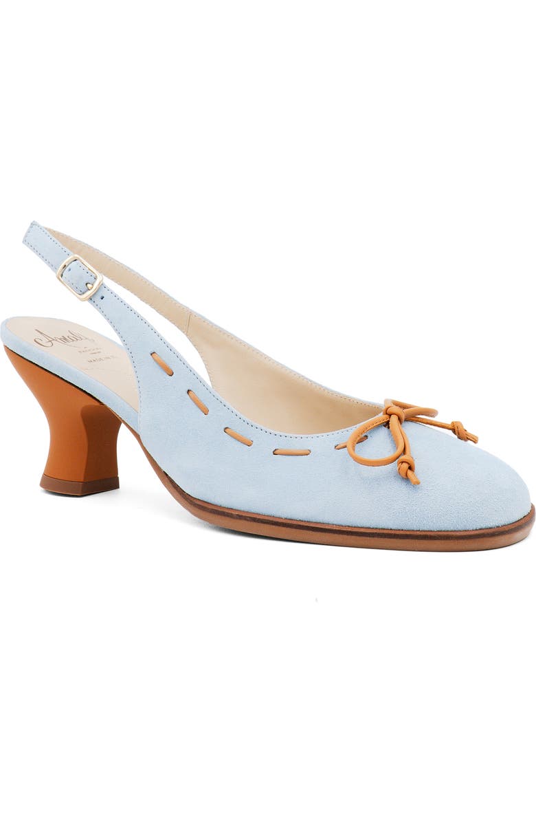 Amalfi by Rangoni Baila Slingback Pump, Main, color, Jeans Cashmere